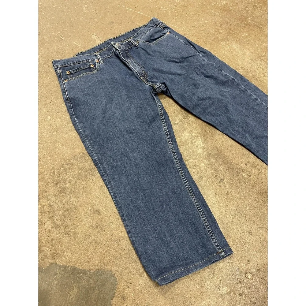 Levis 511 Jeans Mens‎ 38x30 Blue Denim Slim Fit Straight Leg Zip Fly Mid Rise